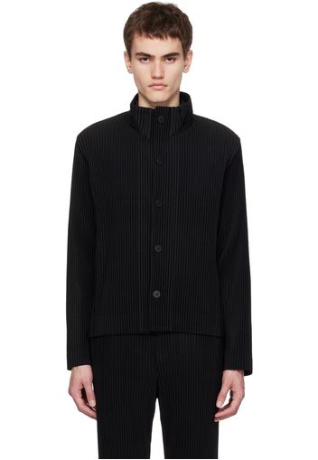 Homme Plissé Issey Miyake Black Tailored Pleats 1 Jacket