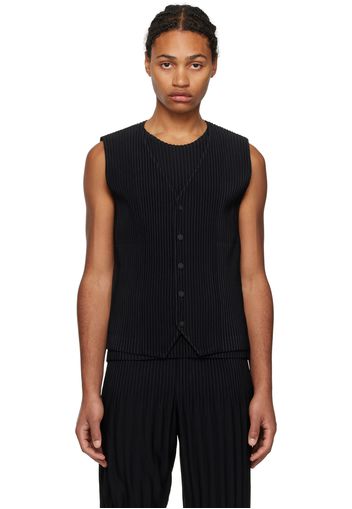 HOMME PLISSÉ ISSEY MIYAKE Black Basics Vest