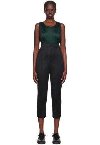 Pleats Please Issey Miyake Black Monthly Colors September Jumpsuit