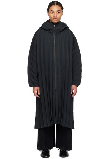 HOMME PLISSÉ ISSEY MIYAKE Black Edge Coat