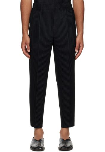 HOMME PLISSÉ ISSEY MIYAKE Black Compleat Trousers