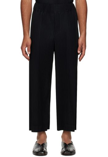 HOMME PLISSÉ ISSEY MIYAKE Black Monthly Color October Trousers