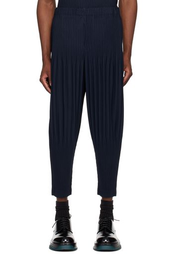 HOMME PLISSÉ ISSEY MIYAKE Navy Basics Trousers