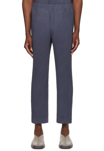 HOMME PLISSÉ ISSEY MIYAKE Navy Tailored Pleats 2 Trousers