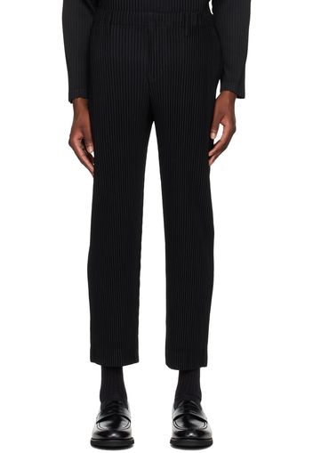 HOMME PLISSÉ ISSEY MIYAKE Black Tailored Pleats 2 Trousers