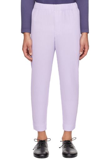 HOMME PLISSÉ ISSEY MIYAKE Purple Monthly Color February Trousers