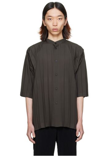 HOMME PLISSÉ ISSEY MIYAKE Gray Edge Shirt