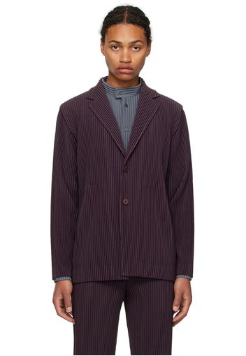 HOMME PLISSÉ ISSEY MIYAKE Purple Tailored Pleats 2 Blazer