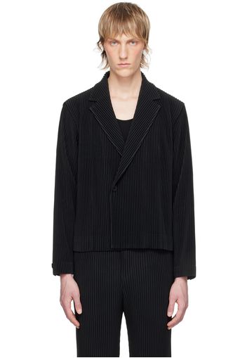 HOMME PLISSÉ ISSEY MIYAKE Black Tailored Pleats 2 Blazer