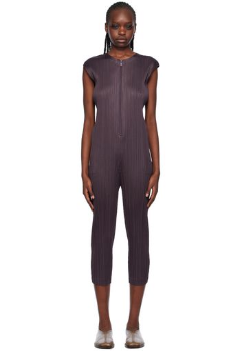 Pleats Please Issey Miyake Purple Monthly Colors November Jumpsuit