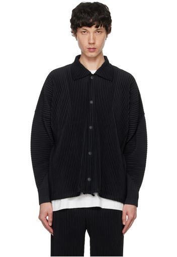 HOMME PLISSÉ ISSEY MIYAKE Black Monthly Color August Jacket