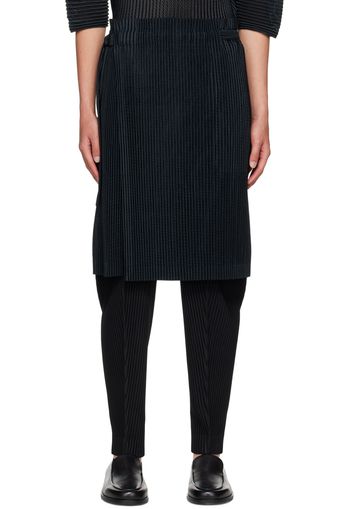 HOMME PLISSÉ ISSEY MIYAKE Black Light Mesh Skirt