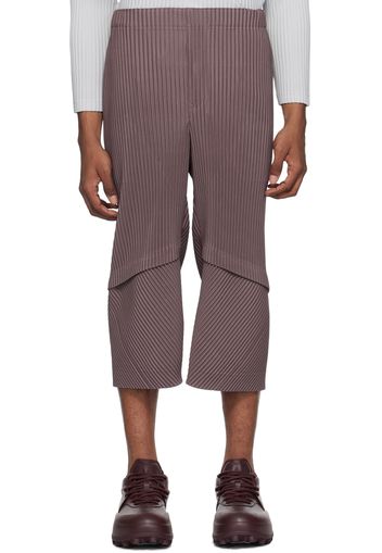 HOMME PLISSÉ ISSEY MIYAKE Brown Aerial Trousers