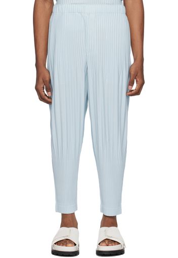 HOMME PLISSÉ ISSEY MIYAKE Blue Color Pleats Trousers