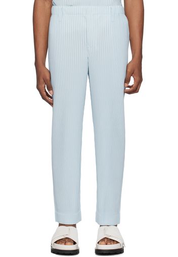 HOMME PLISSÉ ISSEY MIYAKE Blue Color Pleats Trousers