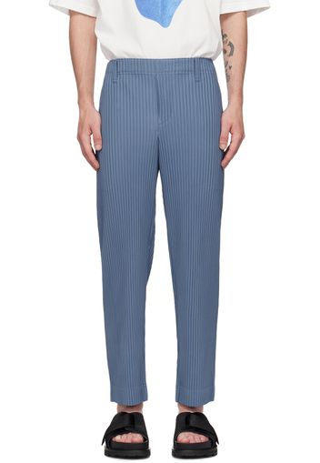 HOMME PLISSÉ ISSEY MIYAKE Blue Tailored Pleats 1 Trousers