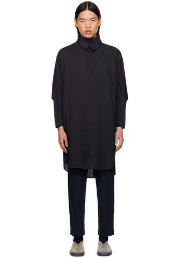 HOMME PLISSÉ ISSEY MIYAKE Black PL Ramie Shirt