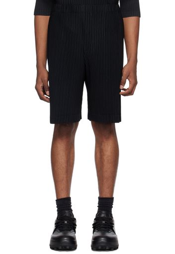 HOMME PLISSÉ ISSEY MIYAKE Black Monthly Color May Shorts