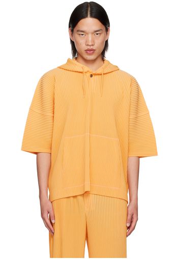 HOMME PLISSÉ ISSEY MIYAKE Orange Monthly Color June Hoodie