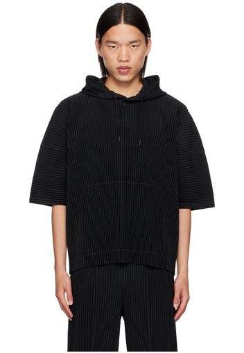 HOMME PLISSÉ ISSEY MIYAKE Black Monthly Color June Hoodie