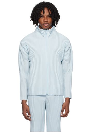 HOMME PLISSÉ ISSEY MIYAKE Blue Color Pleats Jacket