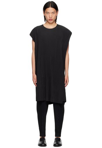 HOMME PLISSÉ ISSEY MIYAKE Gray Rectangle Tank Top