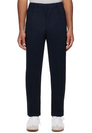 HOMME PLISSÉ ISSEY MIYAKE Navy Basics Trousers