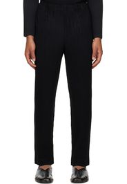 HOMME PLISSÉ ISSEY MIYAKE Black Basics Trousers