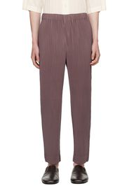 HOMME PLISSÉ ISSEY MIYAKE Purple Monthly Color January Trousers