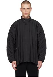 HOMME PLISSÉ ISSEY MIYAKE Black Edge Coat