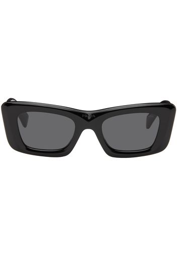 Prada Eyewear Black Cat-Eye Sunglasses