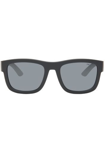 Prada Eyewear Gray Linea Rossa Active Sunglasses