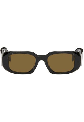 Prada Eyewear Black Symbole Sunglasses