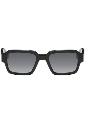 Prada Eyewear Black Logo Sunglasses