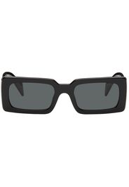 Prada Eyewear Black Logo Sunglasses