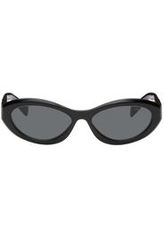 Prada Eyewear Black Symbole Sunglasses