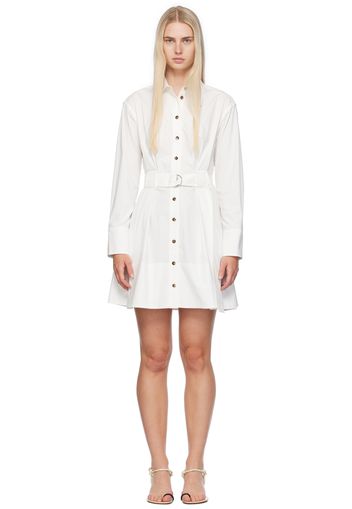 Proenza Schouler White Viola Minidress