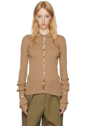 Quira SSENSE Exclusive Tan Cardigan