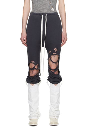 R13 SSENSE Exclusive Black Lounge Pants