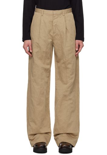 R13 Beige Damon Trousers