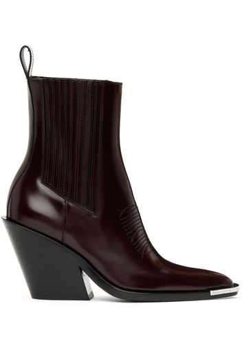 Rabanne Burgundy Crimson Boots