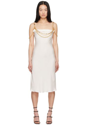 Rabanne White Chain Minidress