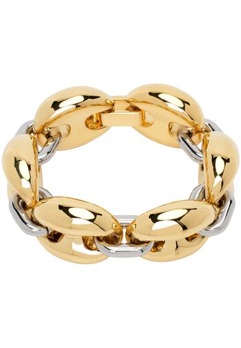 Rabanne Gold & Silver Chunky Eight Bracelet