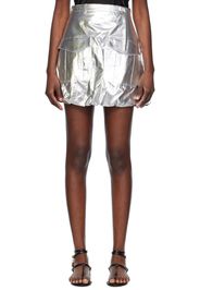 Rabanne Silver Metallic Miniskirt