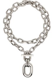 Rabanne Silver Double XL Link Pendant Necklace