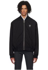 Raf Simons Black Fred Perry Edition Bomber Jacket