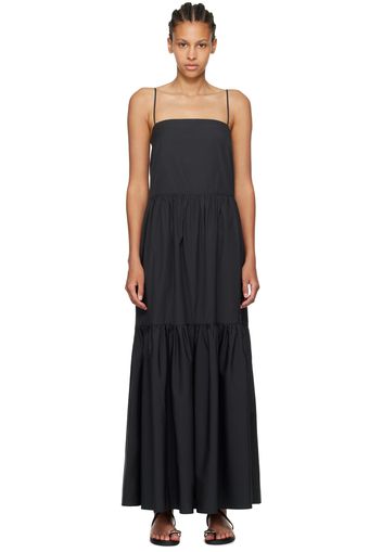 rag & bone Black Saige Maxi Dress