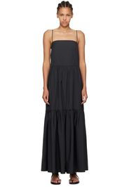 rag & bone Black Saige Maxi Dress