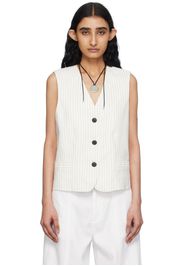 rag & bone Off-White Erin Vest