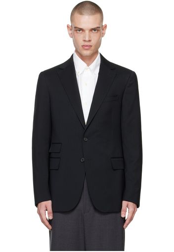 Ralph Lauren Purple Label Black Wool Suit